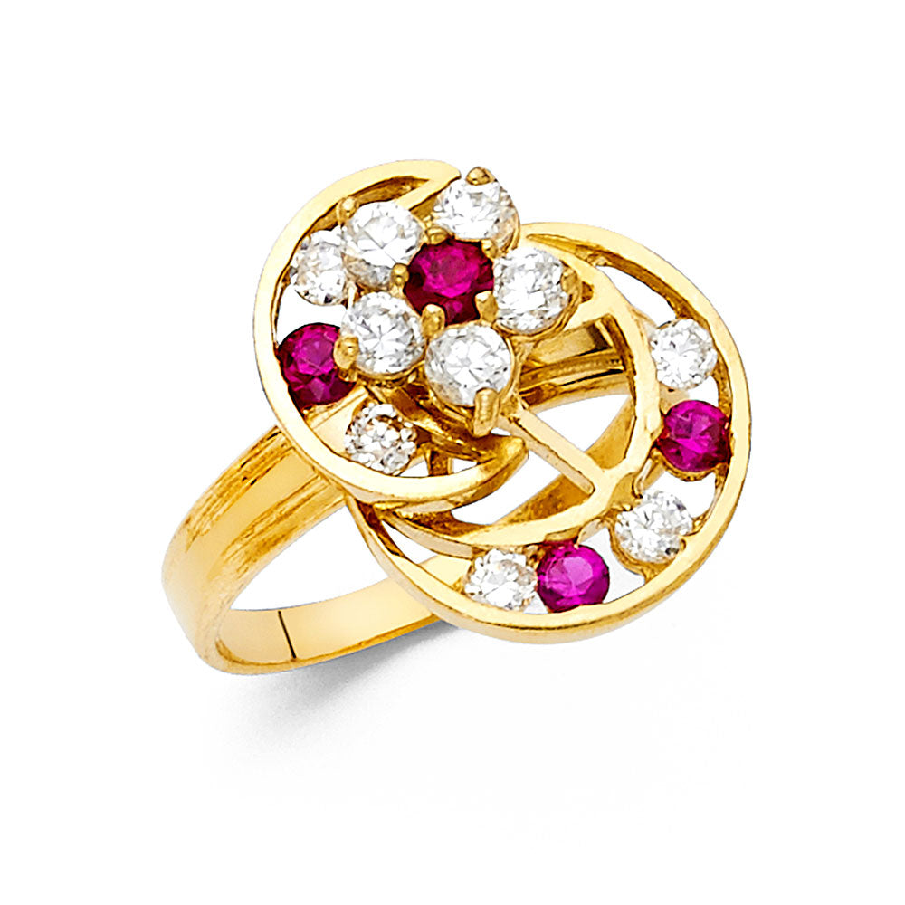 CZ Rings - 14K Gold - RG2233