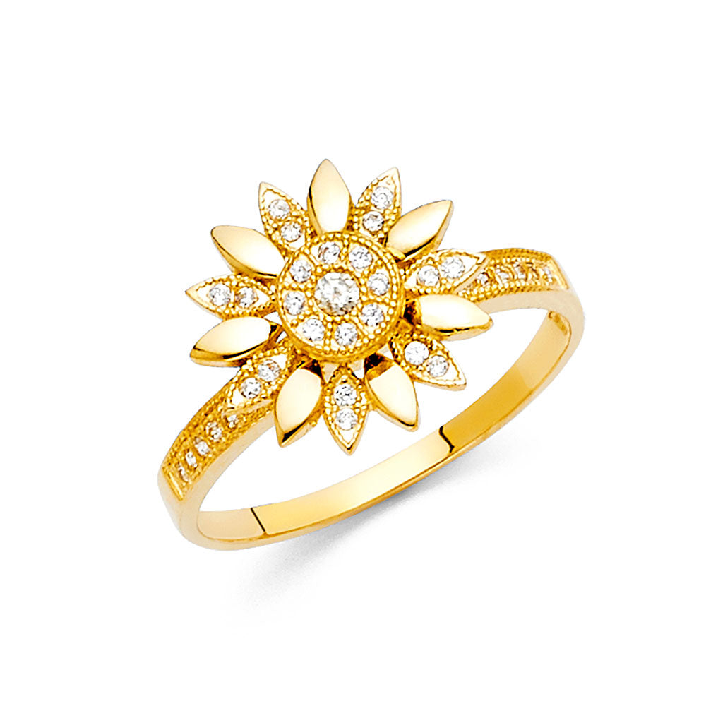 CZ Rings - 14K Gold - RG2242