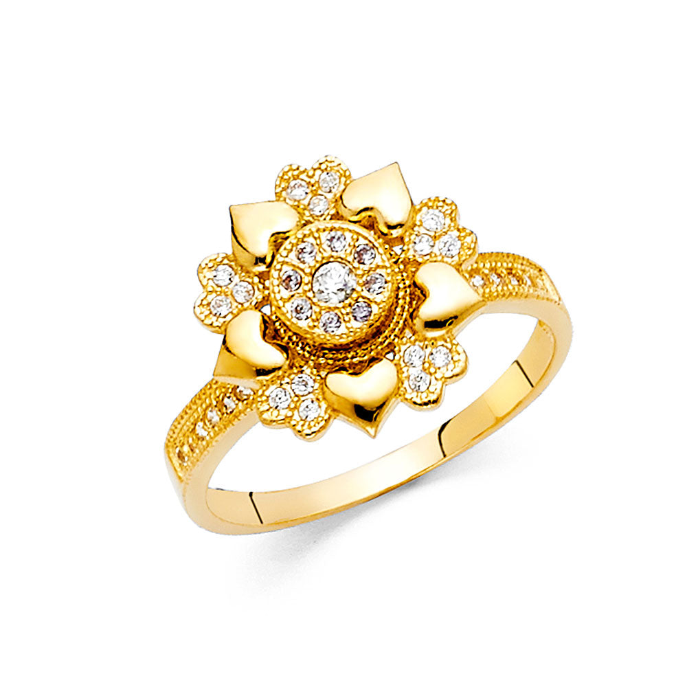 CZ Rings - 14K Gold - RG2243