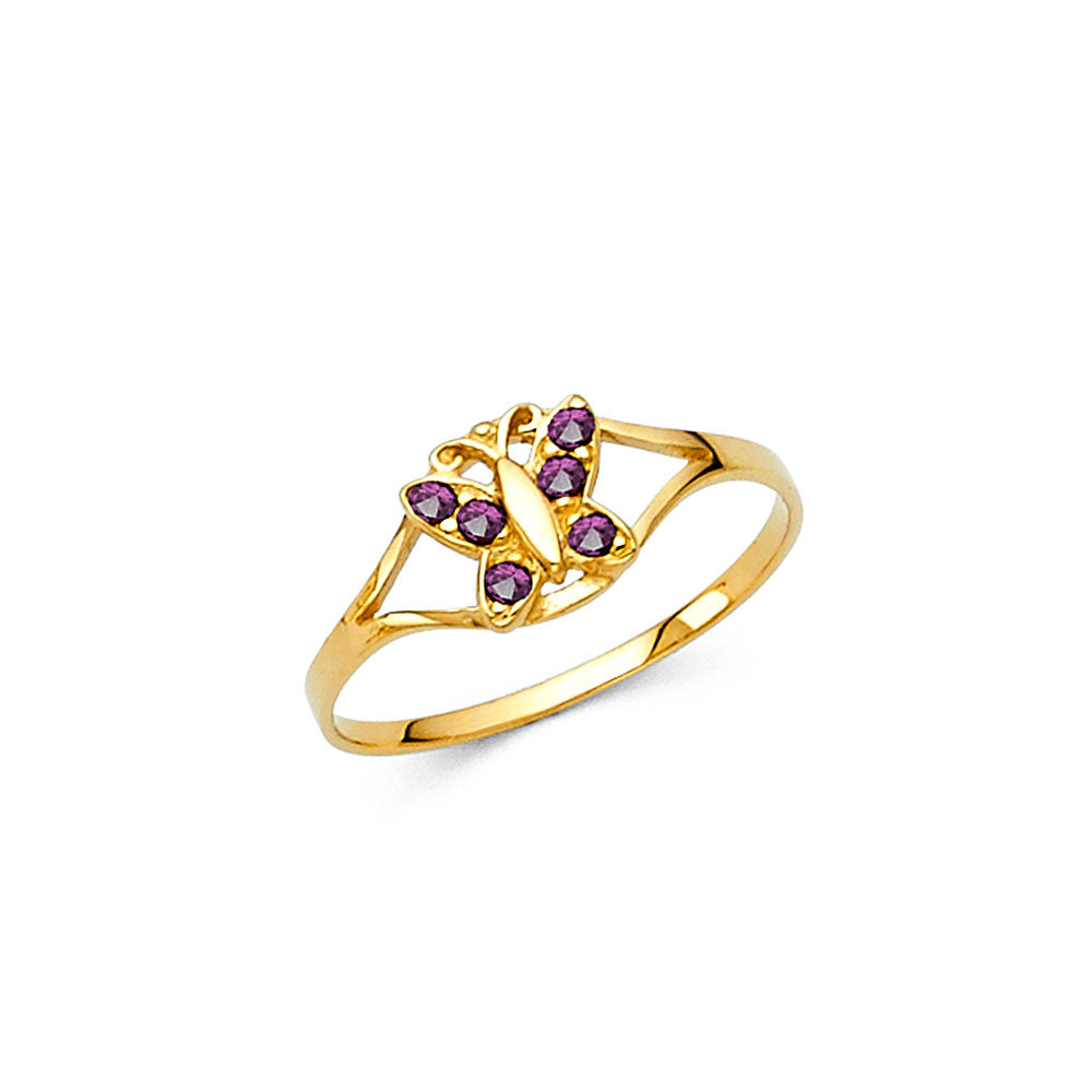 Monthly Baby Rings - 14K Gold - RG2296