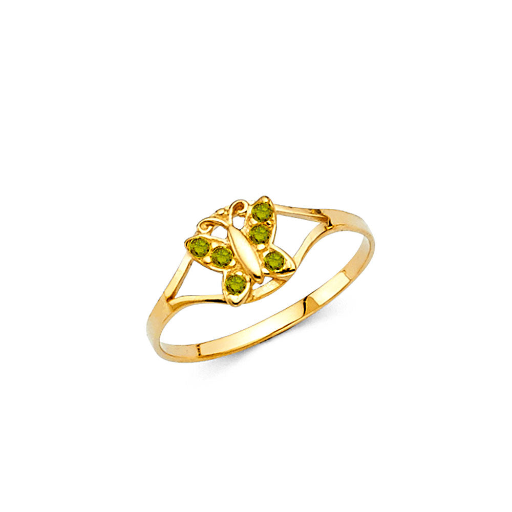 Monthly Baby Rings - 14K Gold - RG2296