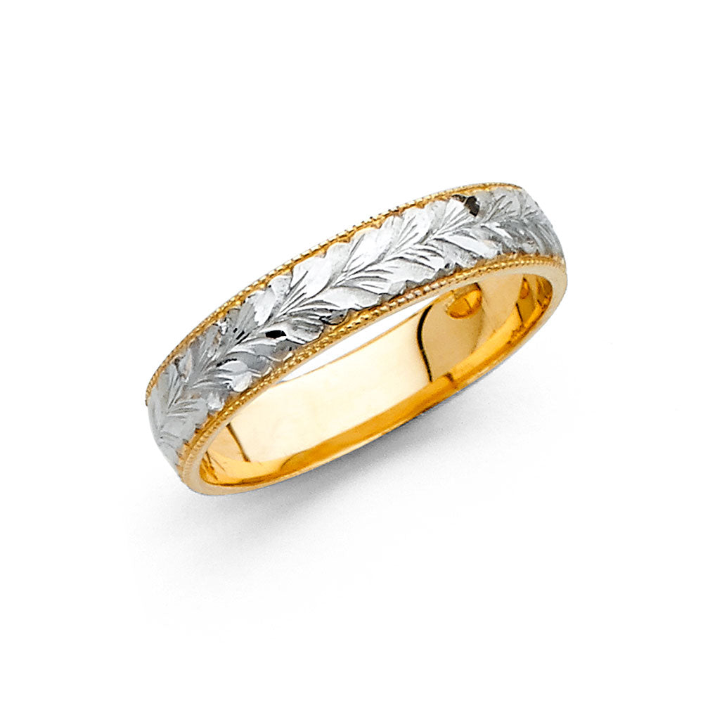 Fancy Wedding Bands - 14K - RG2356