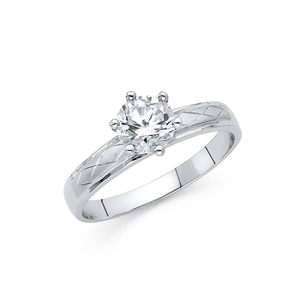 Fancy Rings & CZ Engagement Rings - 14K Gold - RG252