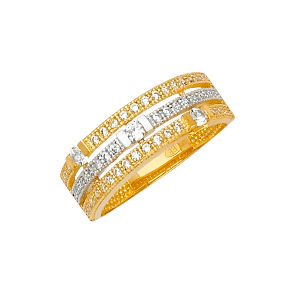 15 Años & Fancy Half Sets -14K GOLD - RG2564, ER1504