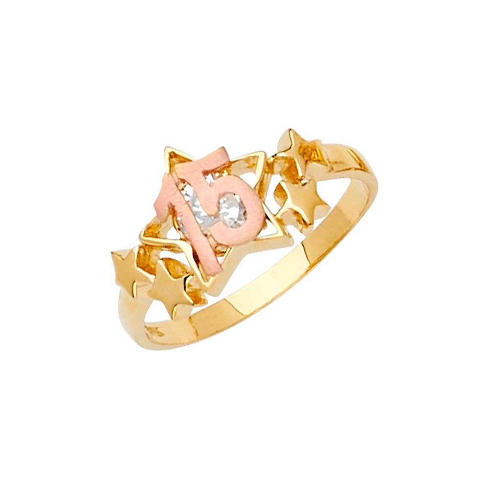 15 Años & Fancy Half Sets -14K GOLD - RG2612, PT2495