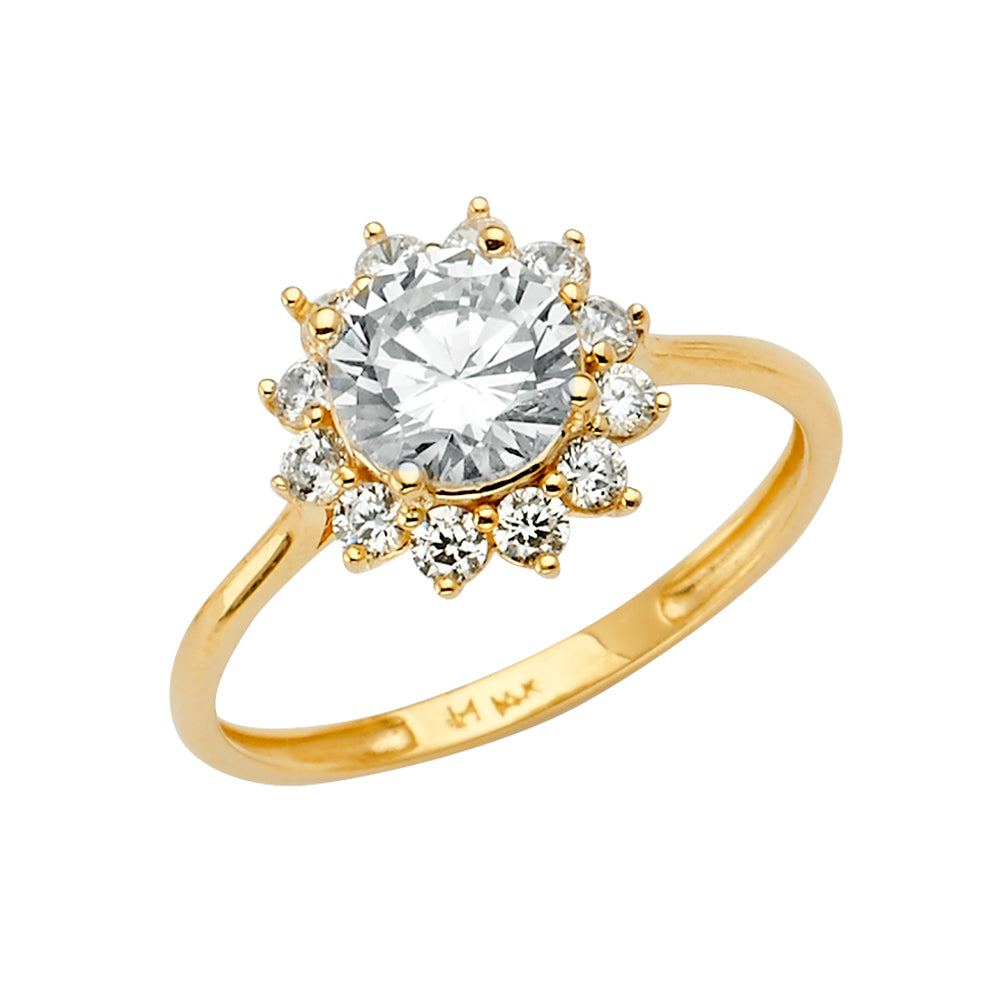 Fancy Rings & CZ Engagement Rings - 14K Gold - RG2639