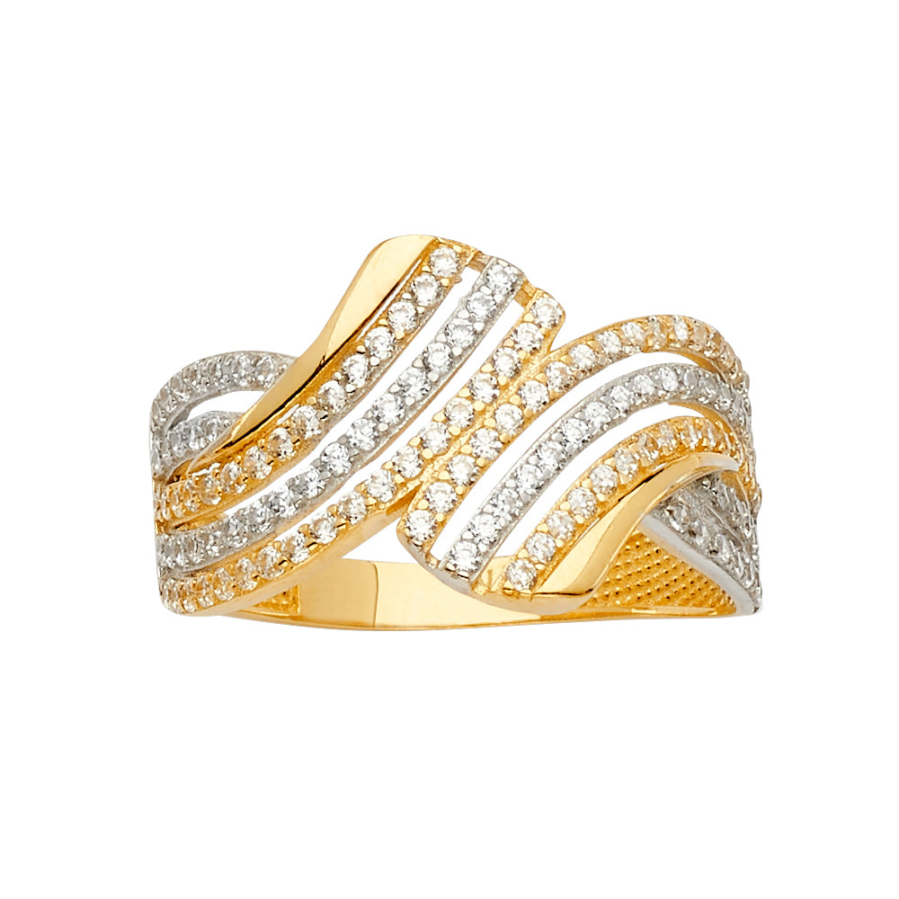 Fancy CZ Rings - 14K Gold - RG2650