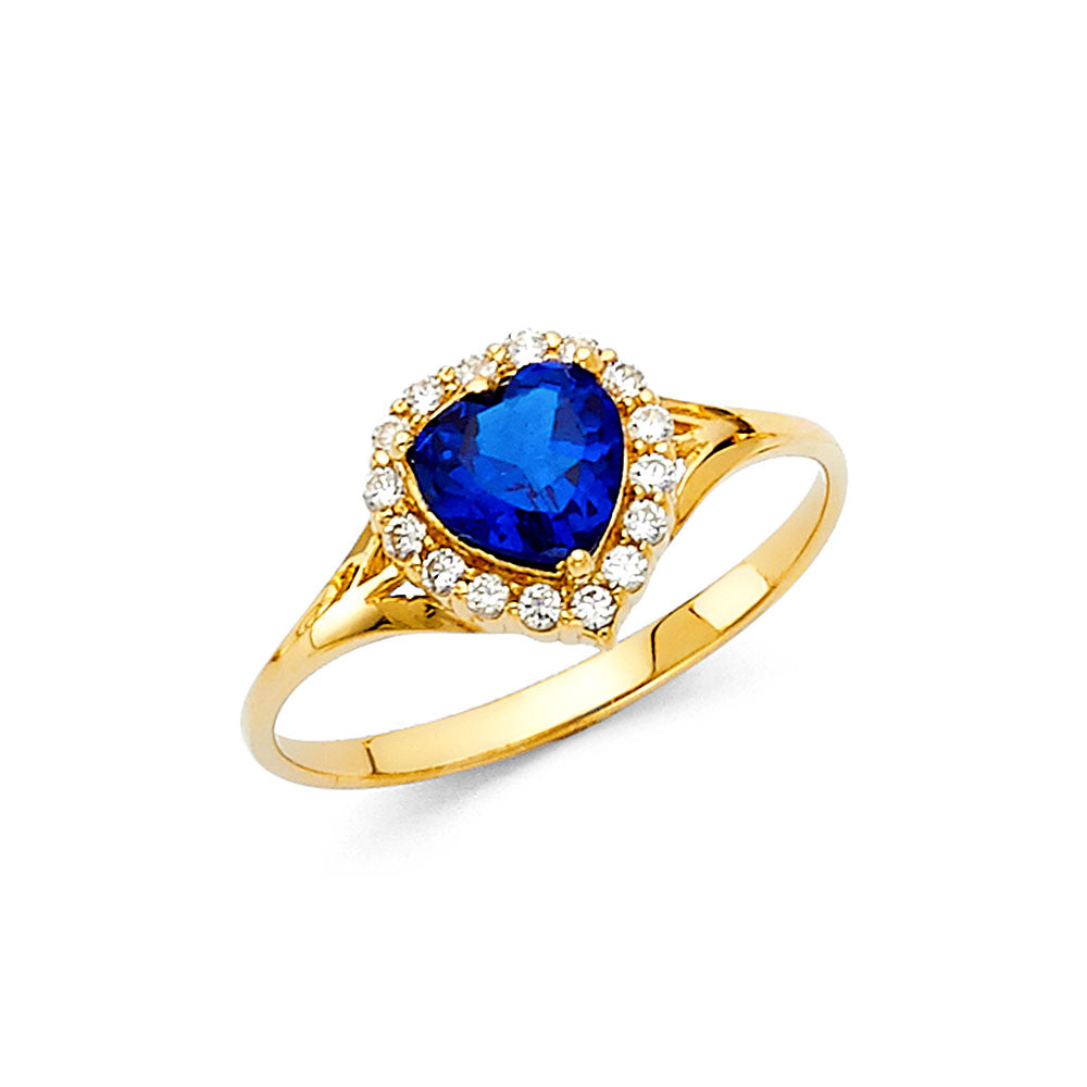 CZ Rings - 14K Gold - RG349