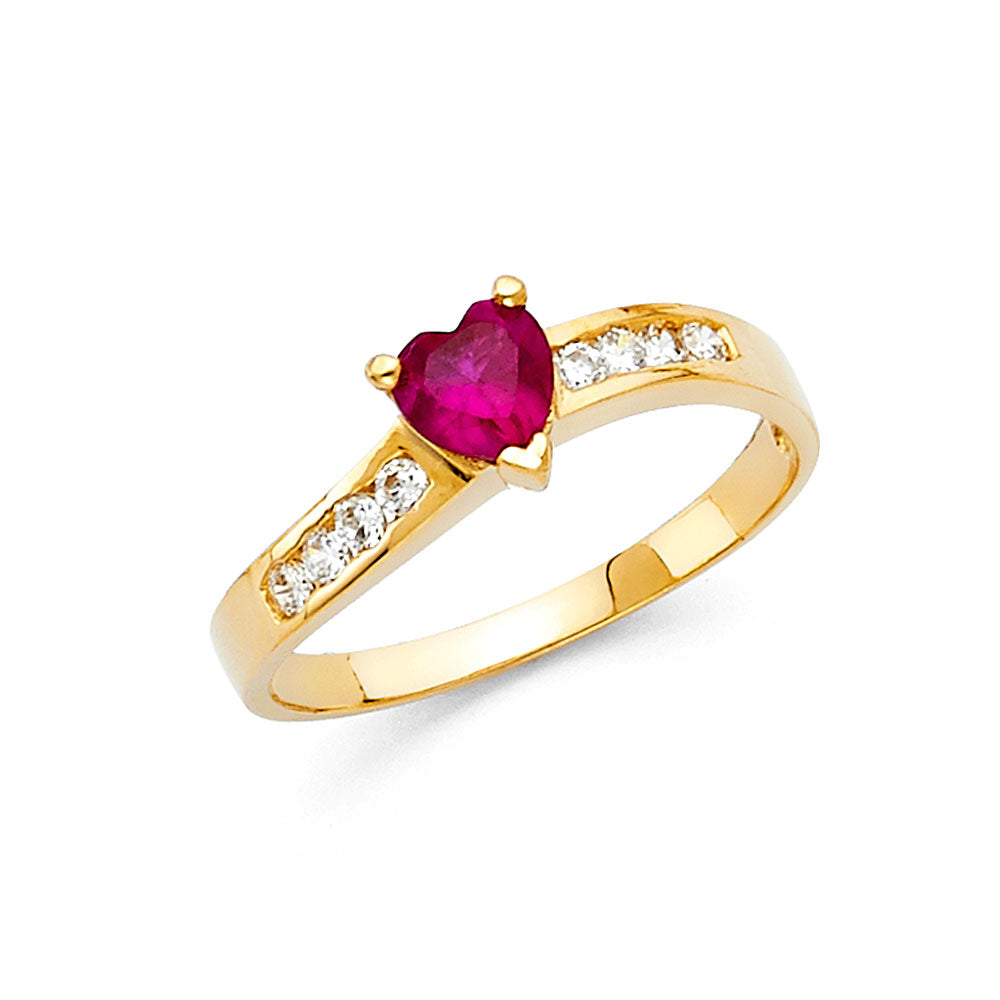 CZ Rings - 14K Gold - RG361