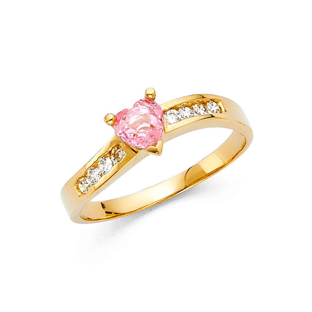 CZ Rings - 14K Gold - RG380
