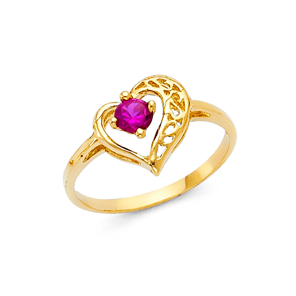 CZ Rings - 14K Gold - RG427