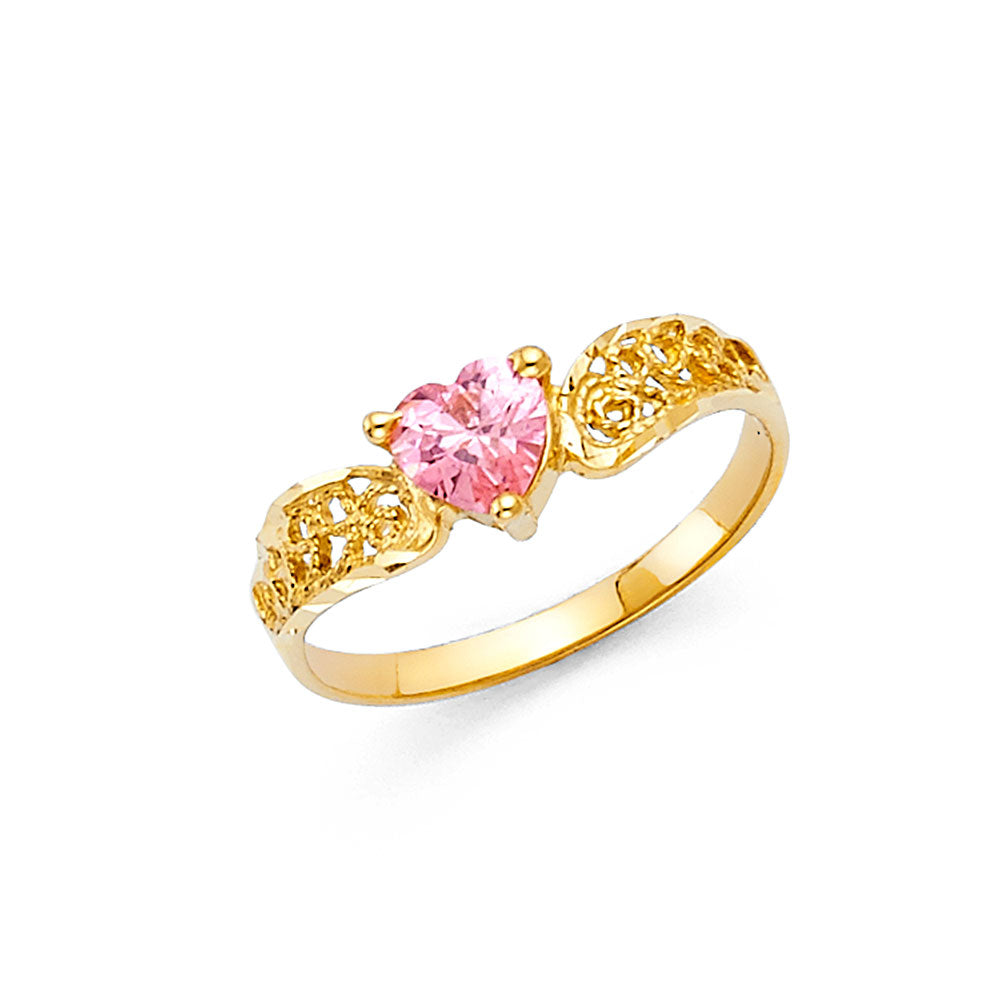 CZ Rings - 14K Gold - RG457