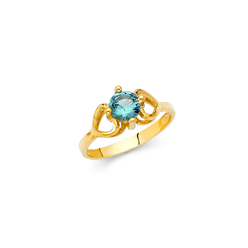 Monthly Baby Rings - 14K Gold - RG469