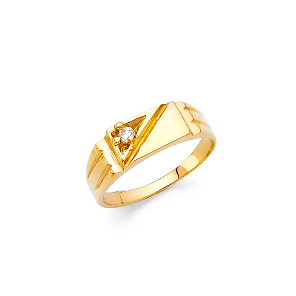 CZ Rings & Baby Rings - 14K Gold - RG498