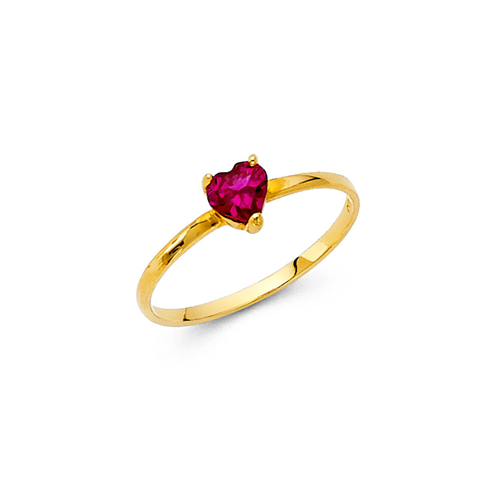 Baby CZ Rings - 14K Gold - RG552