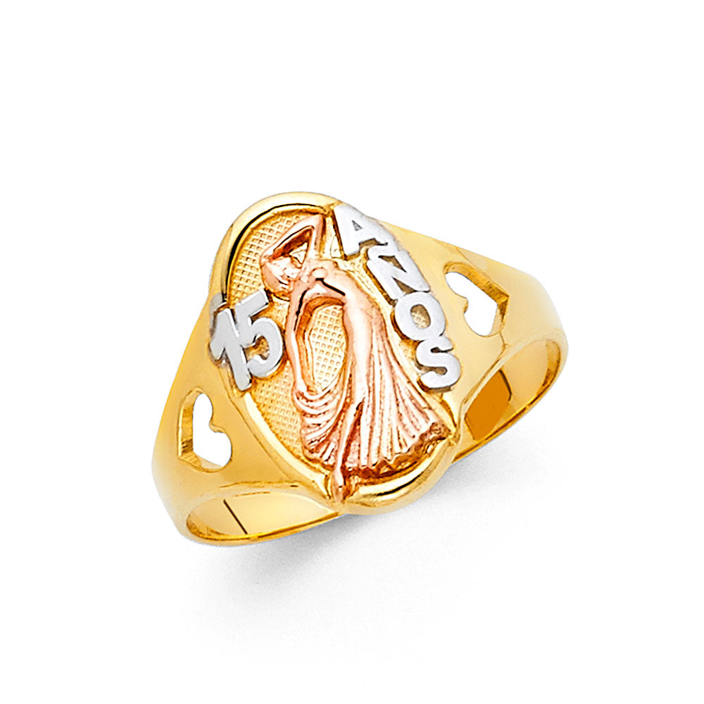 15 Años Rings - 14K Gold - RG642
