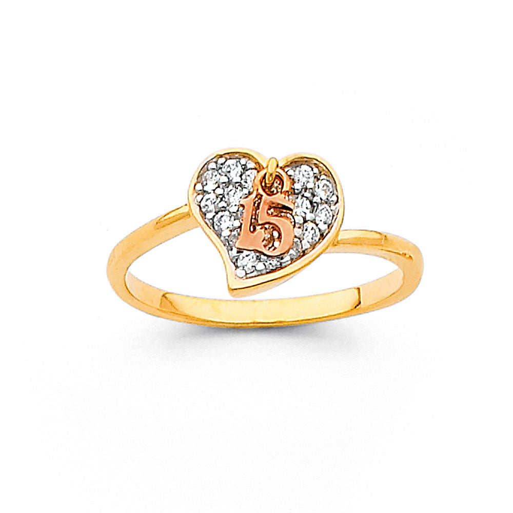 15 Años & Fancy Half Sets -14K GOLD - RG677, PT671