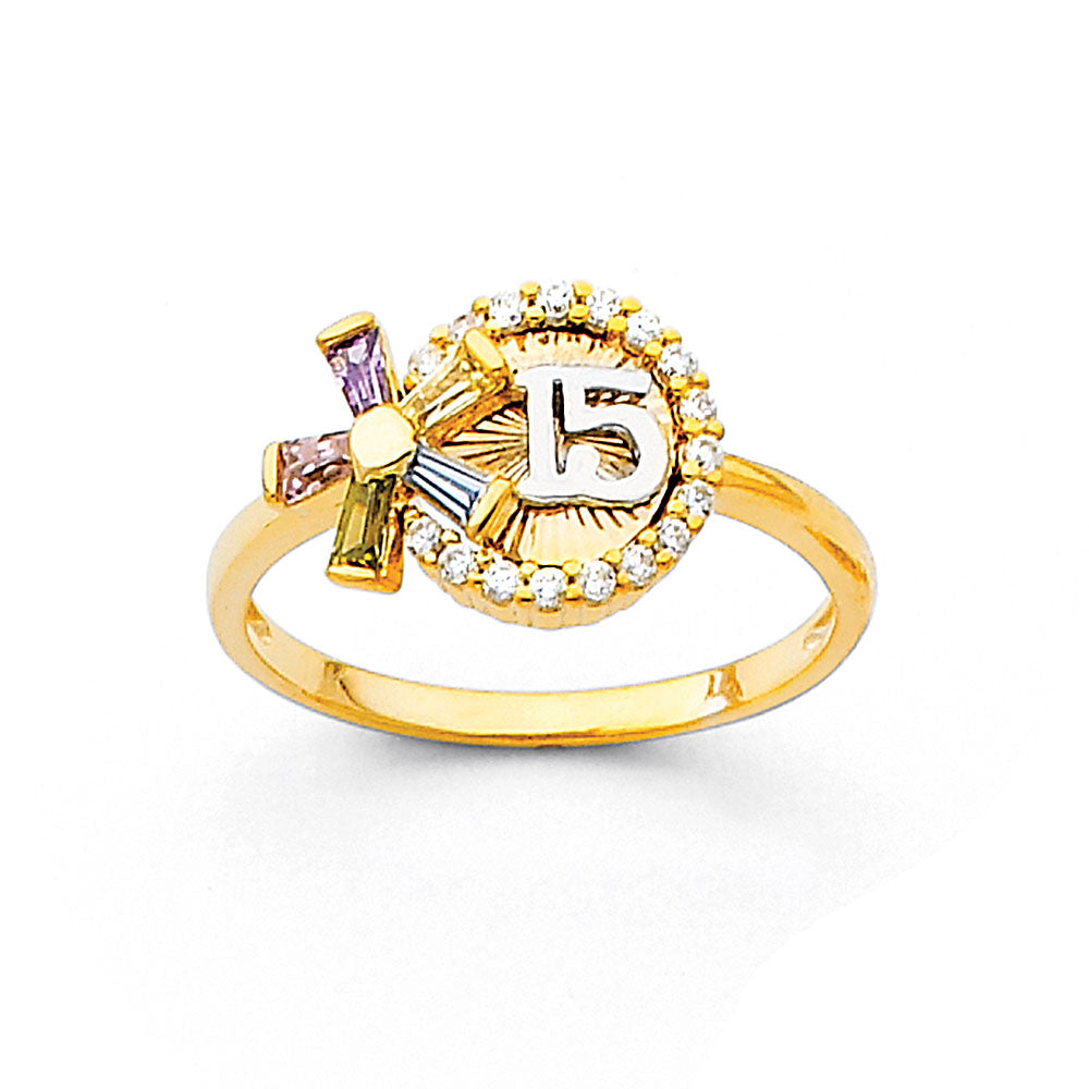 15 Años & Fancy Half Sets -14K GOLD - RG680, PT674