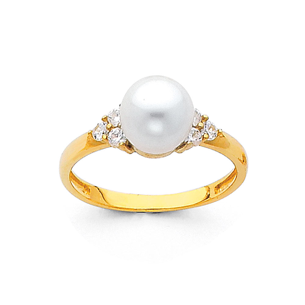 Pearl Collection - 14K GOLD - RG697, PT726, ER438