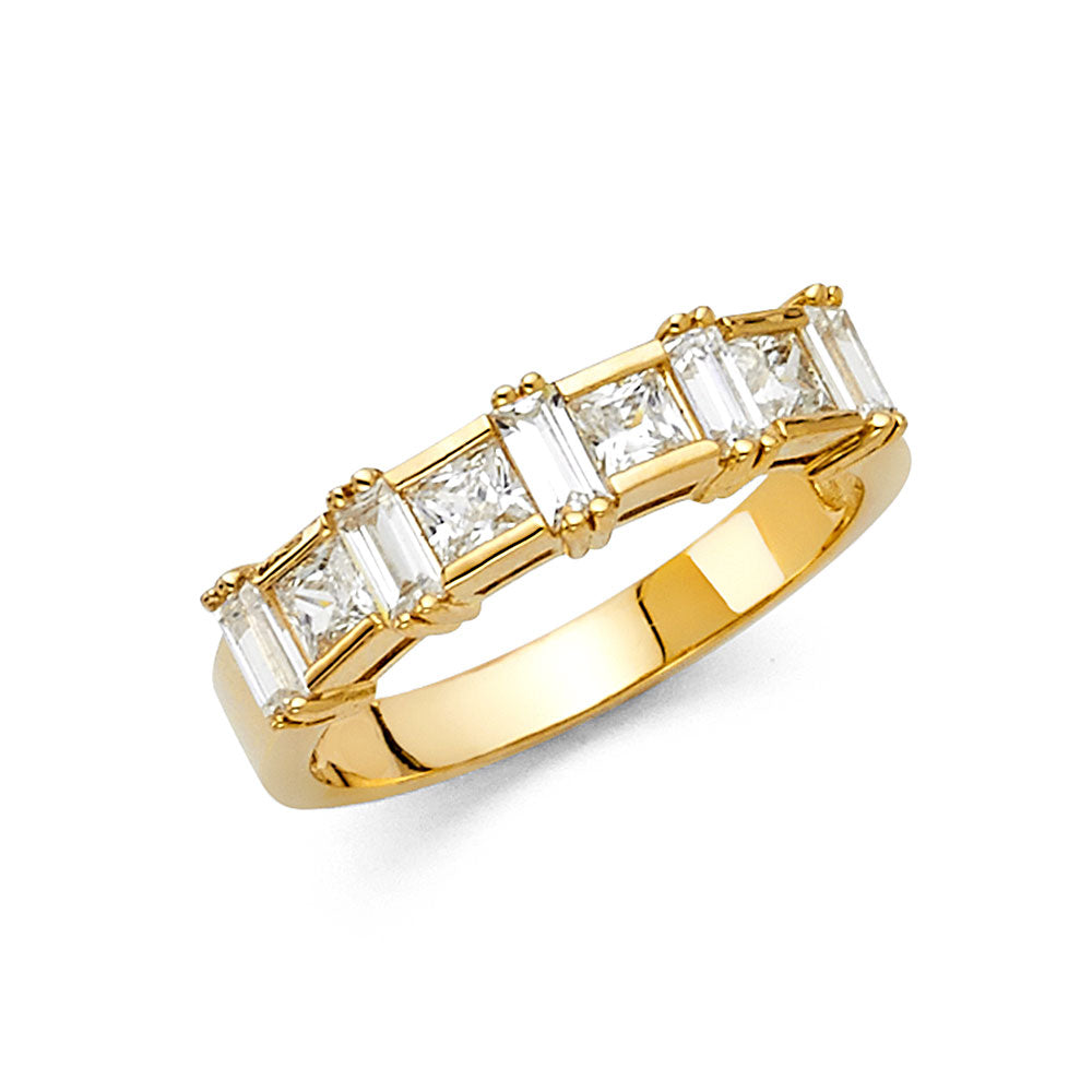 Fancy Rings & CZ Wedding Bands - 14K Gold - RG78