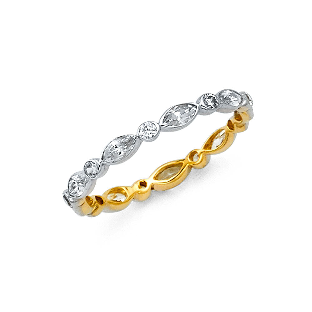 Eternity Bands - 14K Gold - RS16
