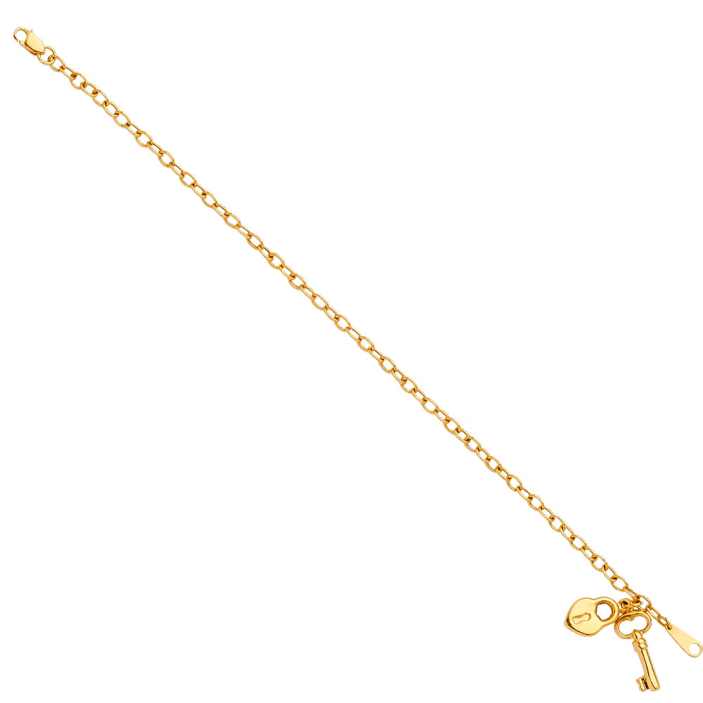 Bracelet - 14K GOLD - AB599