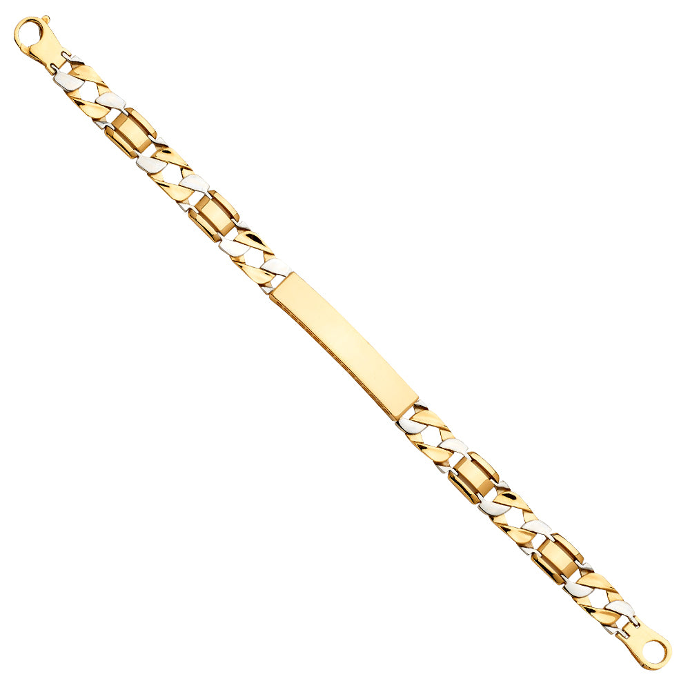 Fancy Men’s Bracelets - 14K GOLD - AB631