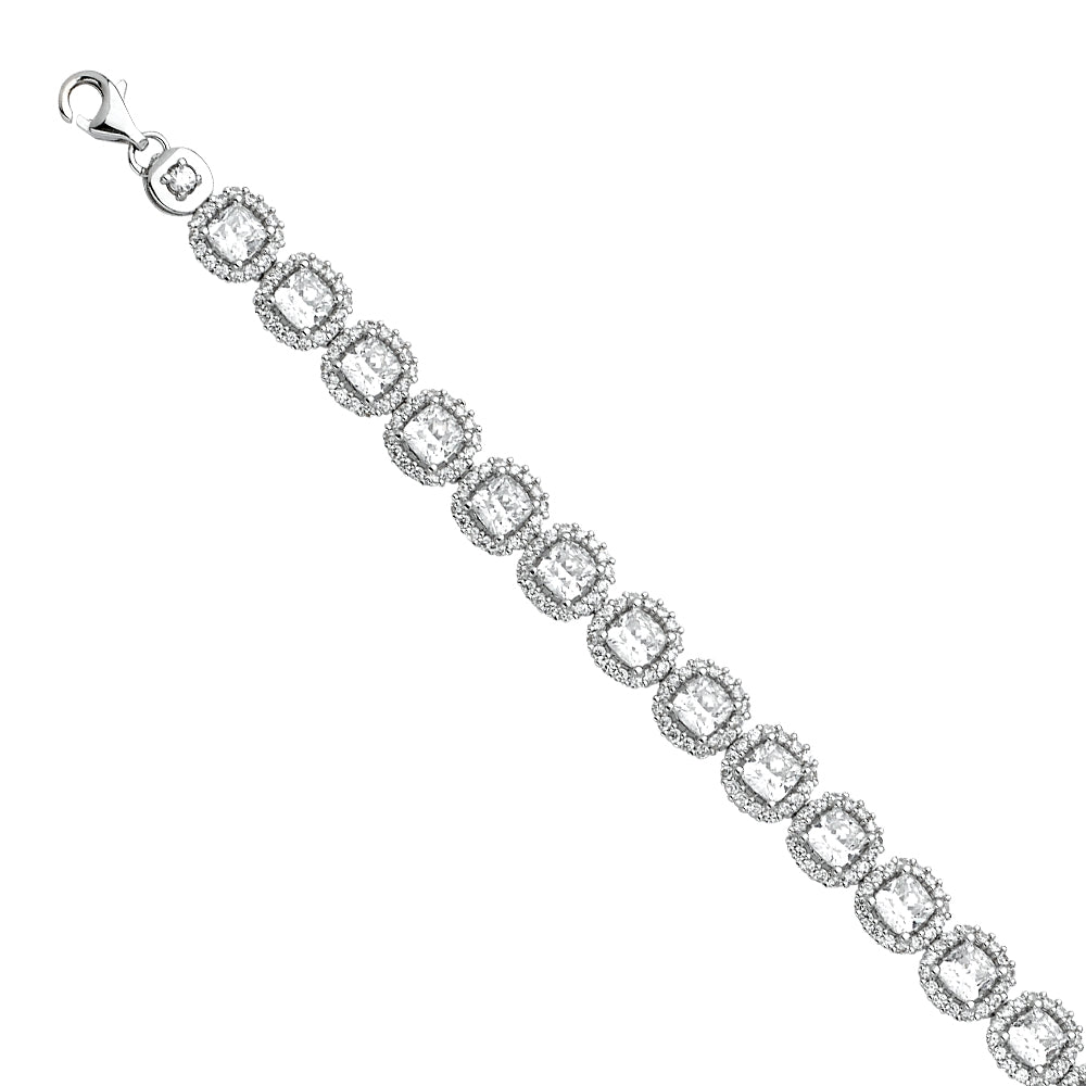 CZ Tennis Bracelets - 14K GOLD - AB658