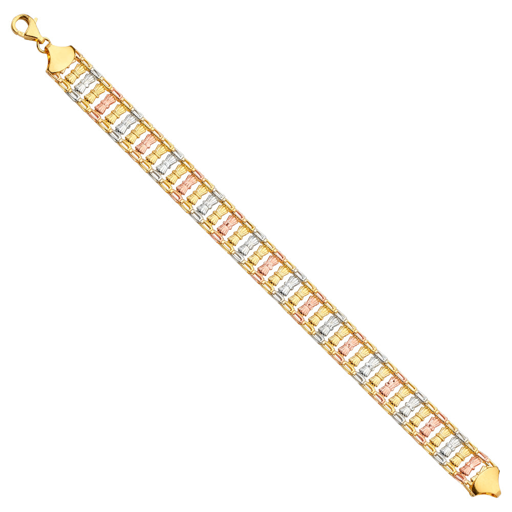 Fancy Bracelets - 14K GOLD - AB678