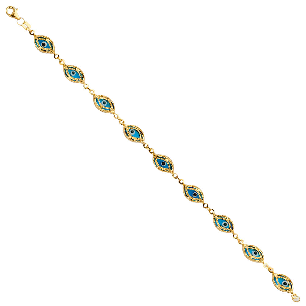 Fancy Bracelets - 14K GOLD - AB689