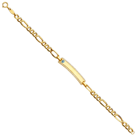 Baby ID Bracelets - 14K GOLD - AB695