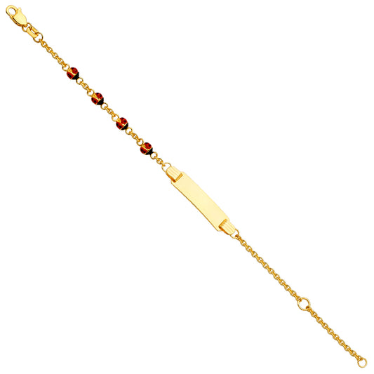 Baby ID Bracelets - 14K GOLD - AB699