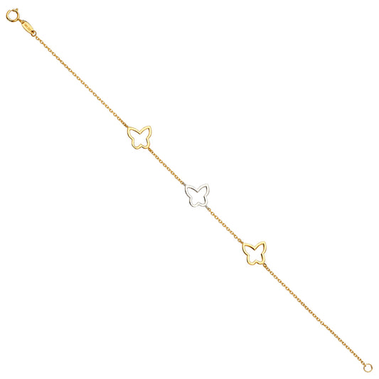 Light Chain Bracelets - 14K GOLD - AB700