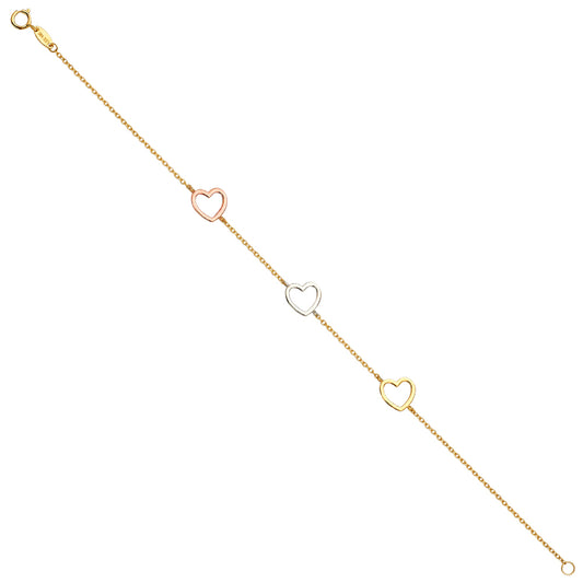 Light Chain Bracelets - 14K GOLD - AB702