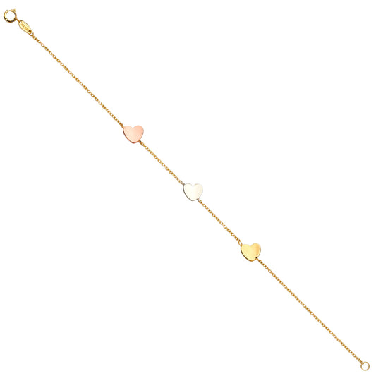 Light Chain Bracelets - 14K GOLD - AB703