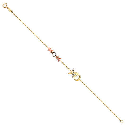 Light Chain Bracelets - 14K GOLD - AB704