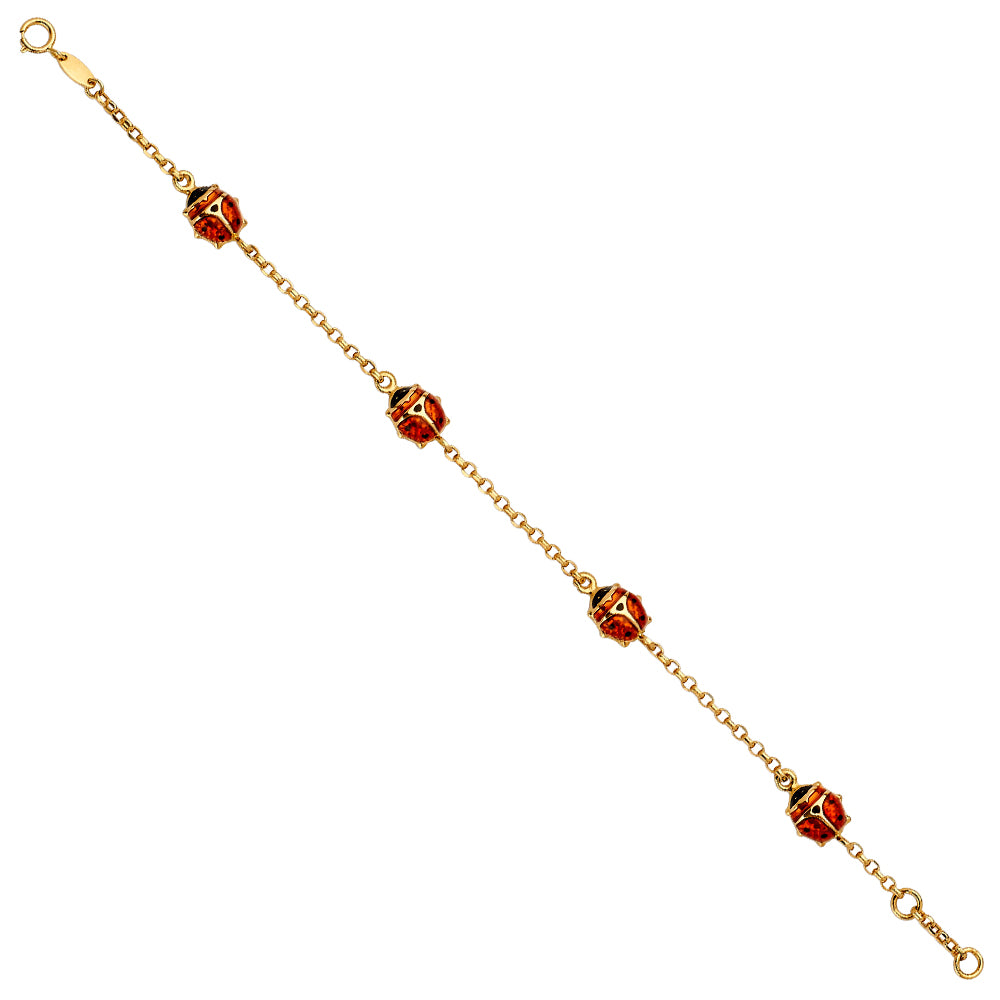 Light Chain Bracelets - 14K GOLD - AB705