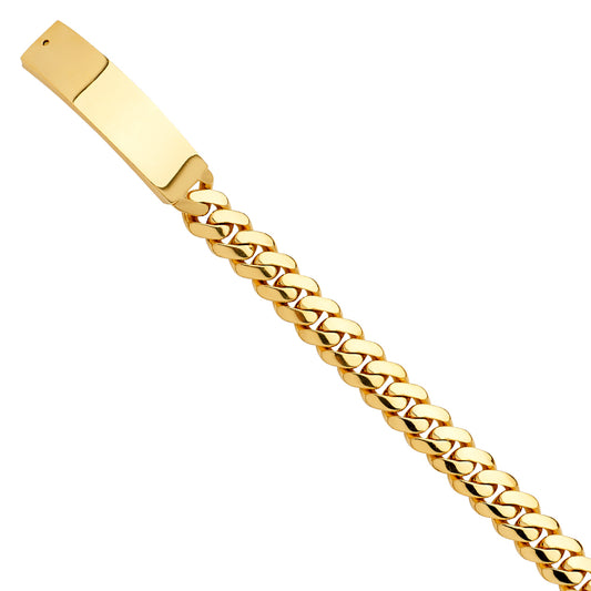 Men’s ID Bracelets - 14K GOLD - AB736