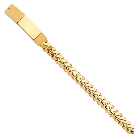 Men’s ID Bracelets - 14K GOLD - AB737