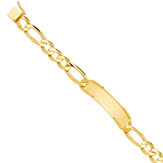 Men’s ID Bracelets - 14K GOLD - AB740