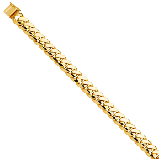 Men’s ID Bracelets - 14K GOLD - AB747