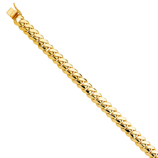 Men’s ID Bracelets - 14K GOLD - AB748