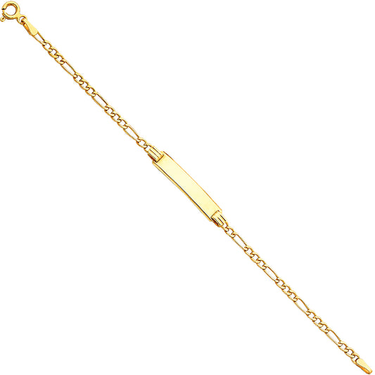 Baby ID Bracelets - 14K GOLD - AB118