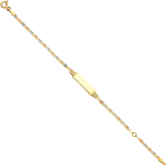 Baby ID Bracelets - 14K GOLD - AB127