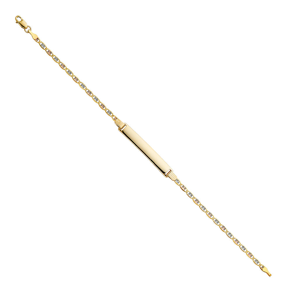 Chain ID Bracelets - 14K GOLD - AB150