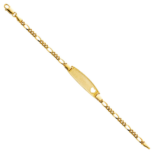 Junior & Baby ID Bracelets - 14K GOLD - AB257
