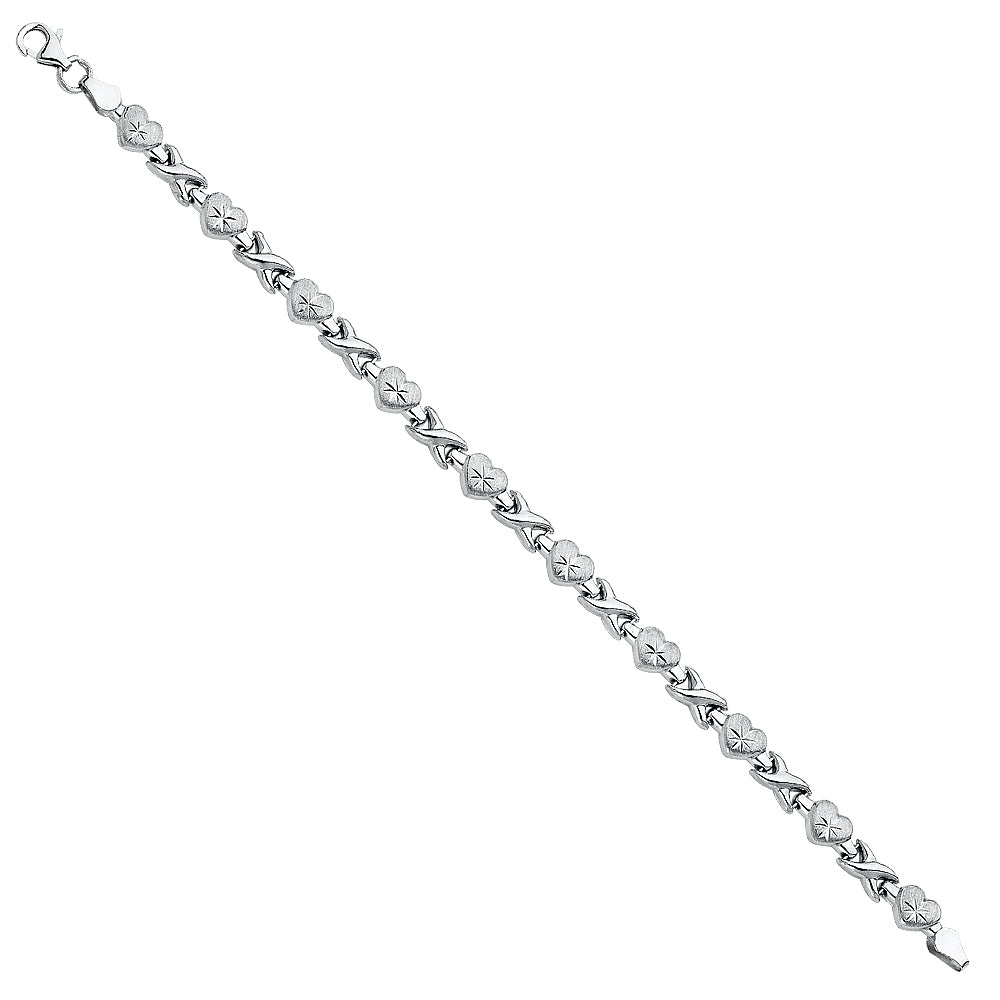 Stampato & Charm Bracelets - 14K GOLD - AB269