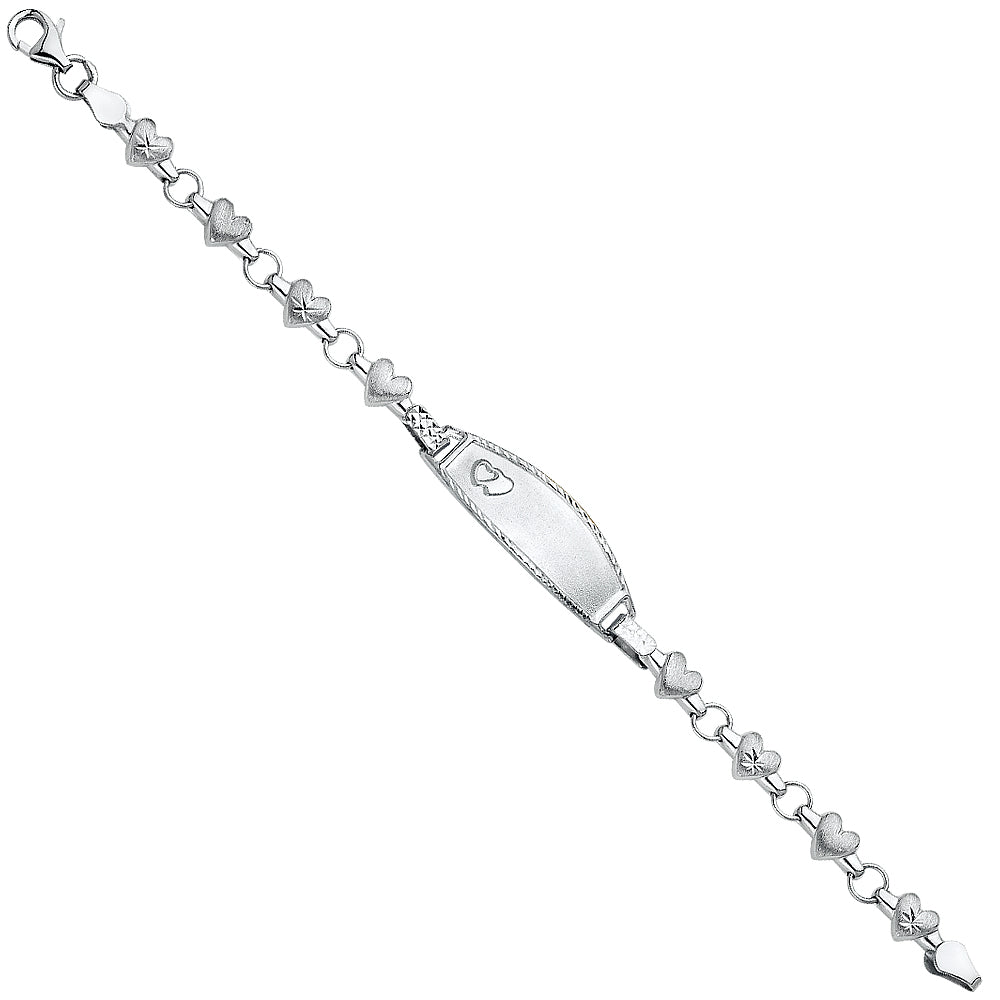 Stampato ID Bracelets - 14K GOLD - AB274