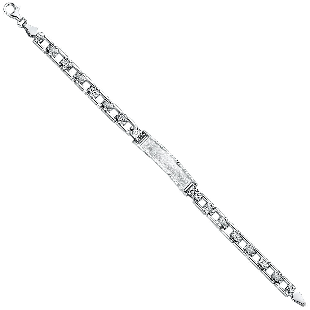 Stampato ID Bracelets - 14K GOLD - AB275