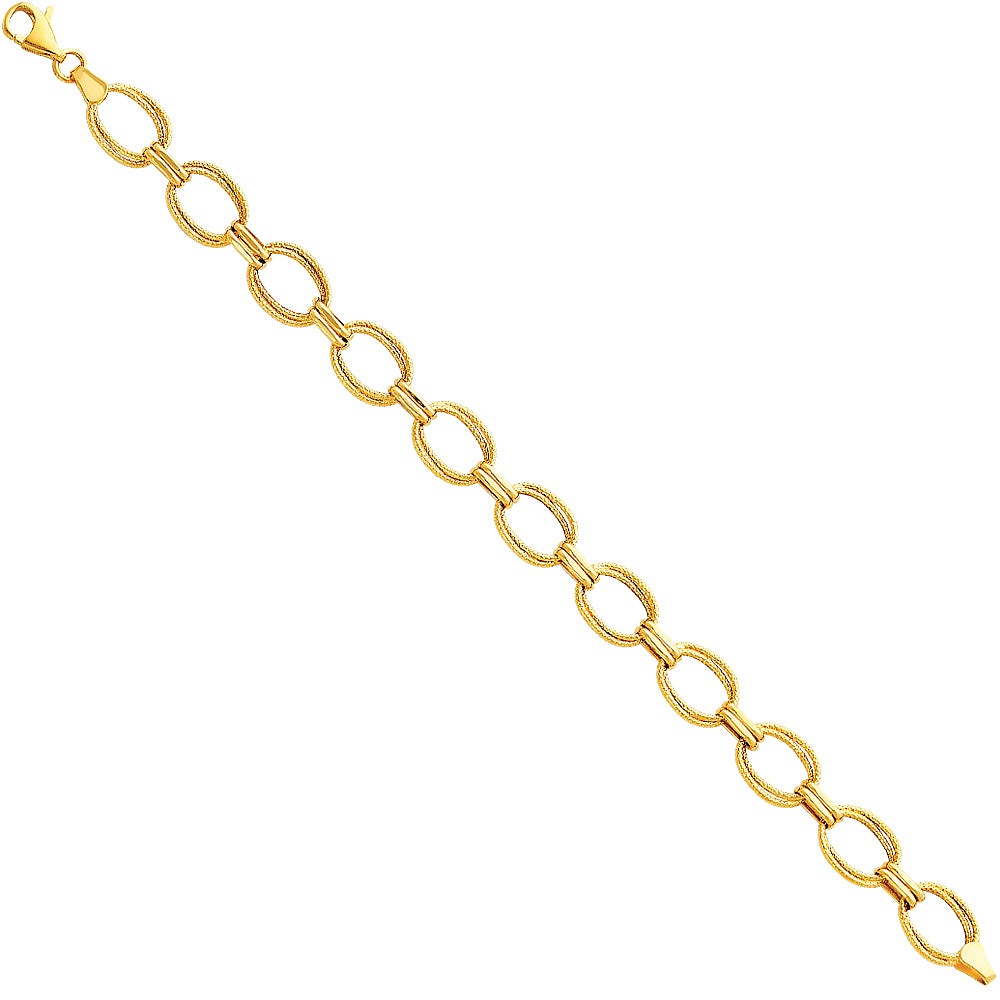 Fancy Bracelets - 14K GOLD - AB28